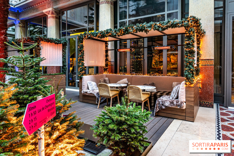 La terrasse d’hiver, raclettes et fondues du Prince de Galles par Norbert Tarayre