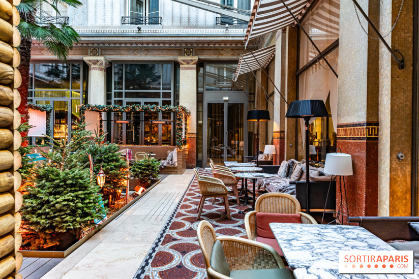 La terrasse d’hiver, raclettes et fondues du Prince de Galles par Norbert Tarayre