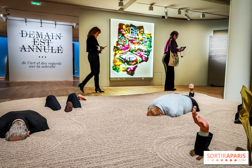 Demain est annulé : l'exposition qui interroge notre futur à la Fondation EDF - nos photos - IMG20240116101021