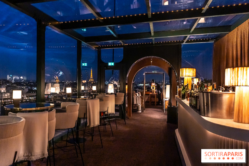 Céleste, le bar éphémère du Cheval Blanc Paris en plein ciel de Paris -  A7C2129