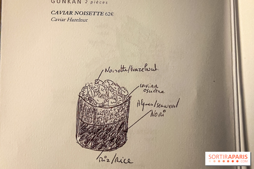 Céleste, le bar éphémère du Cheval Blanc Paris en plein ciel de Paris - carte - menu