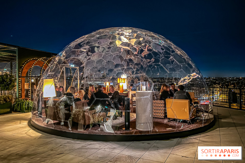 Céleste, le bar éphémère du Cheval Blanc Paris en plein ciel de Paris