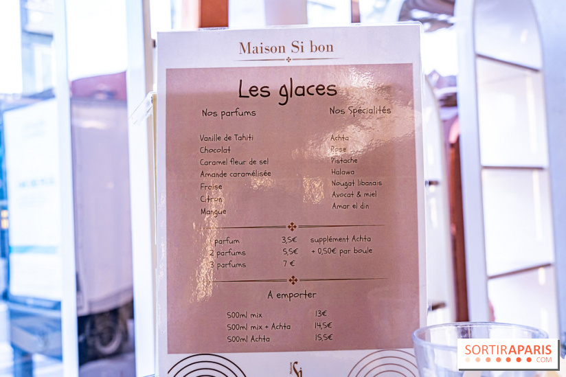 Maison Sibon Paris, la pâtisserie libanaise à la fois salon de thé et glacier -  A7C2056