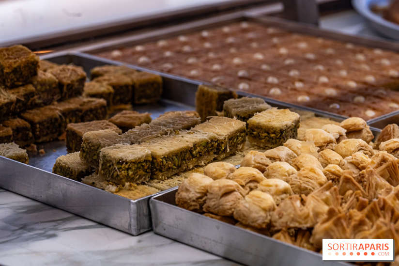 Maison Sibon Paris, la pâtisserie libanaise à la fois salon de thé et glacier -  A7C2084