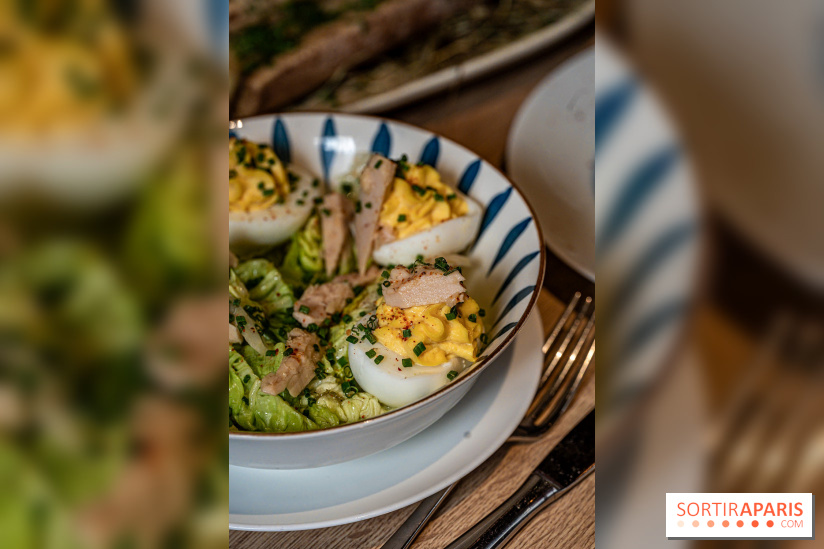 Le Bistrot des Fables -  oeufs mimosa