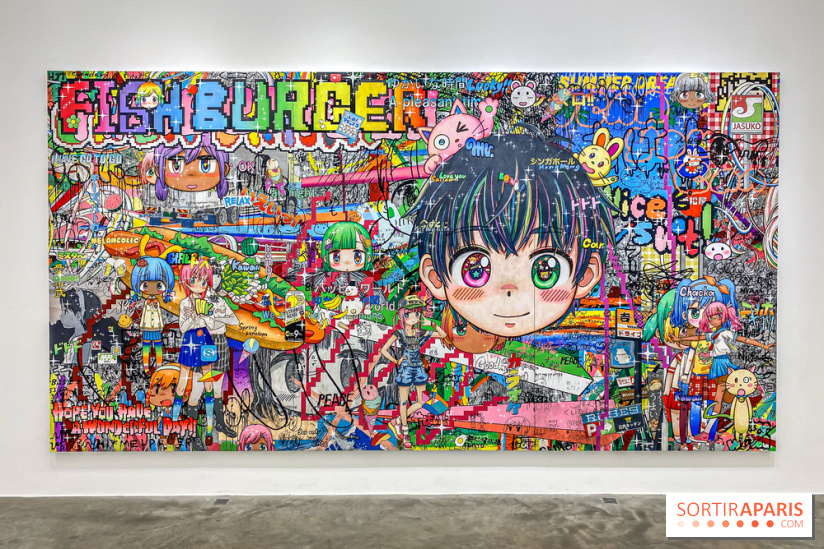 Exposition de Mr. à la Galerie Perrotin
