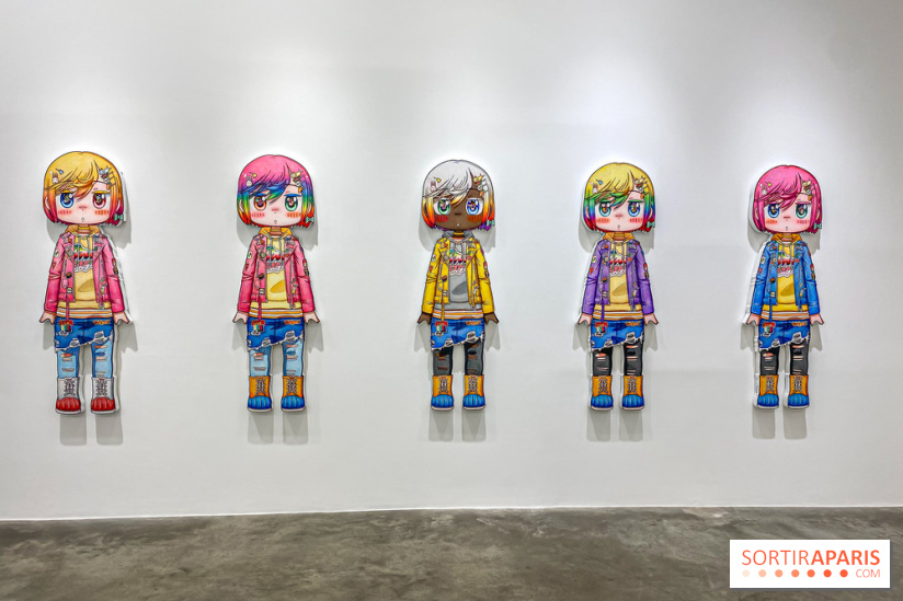 Exposition de Mr. à la Galerie Perrotin