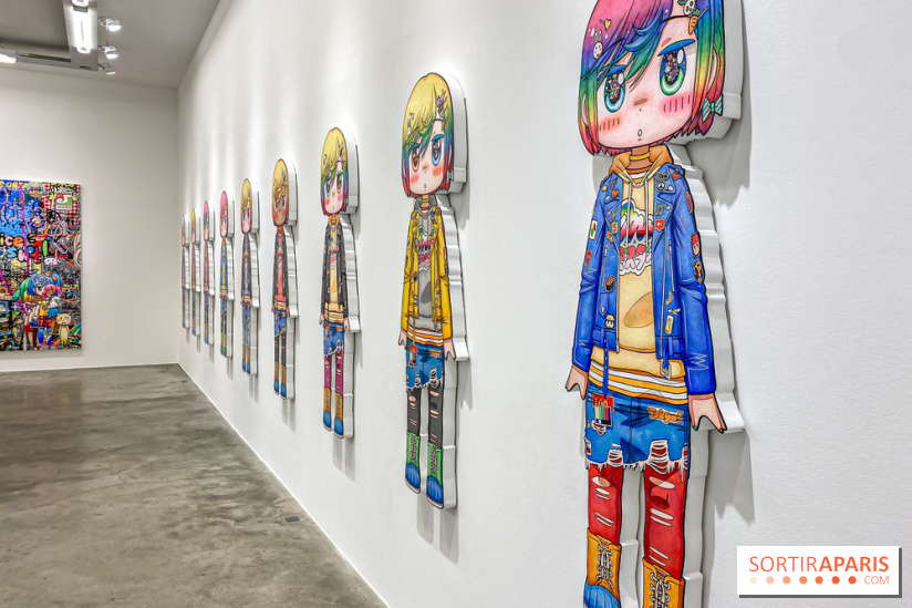 Exposition de Mr. à la Galerie Perrotin
