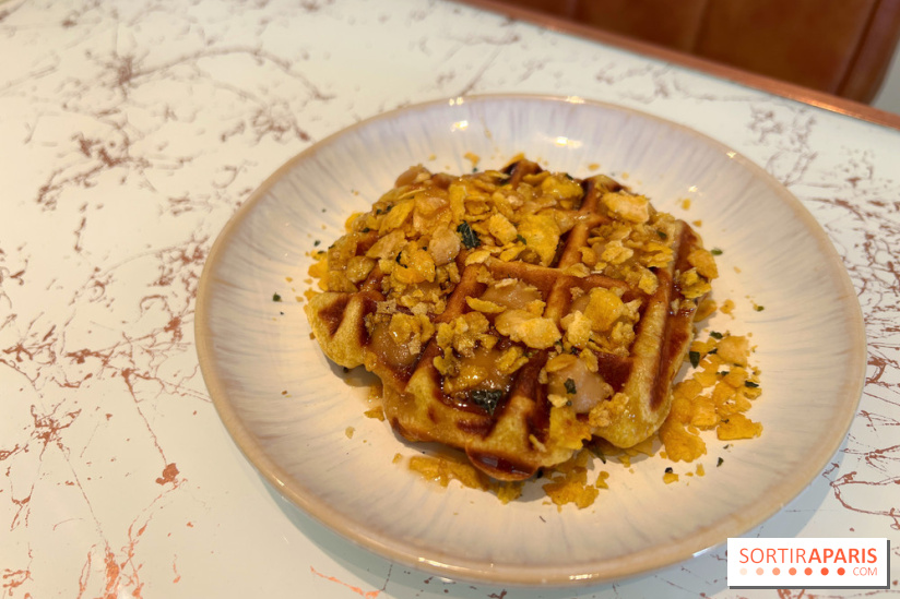 La Petite Expérience - Gaufre potiron et miel