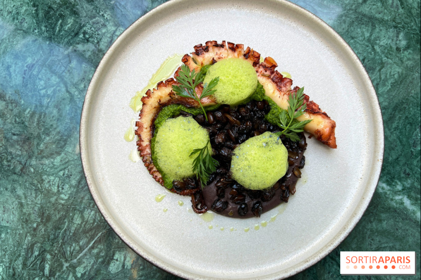 Halo de Victor Blanchet - Poulpe grillé