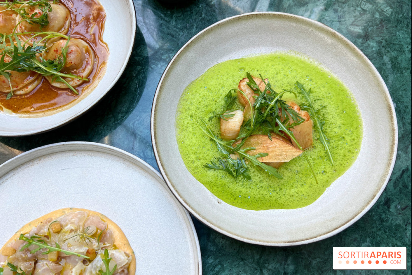 Halo de Victor Blanchet - Saint-Jacques grillées