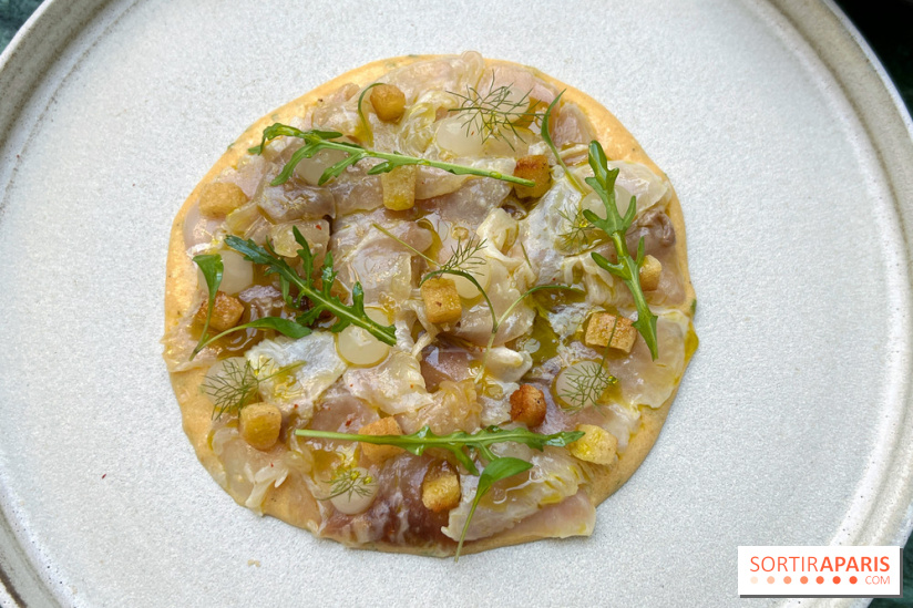 Halo de Victor Blanchet - Carpaccio de mulet