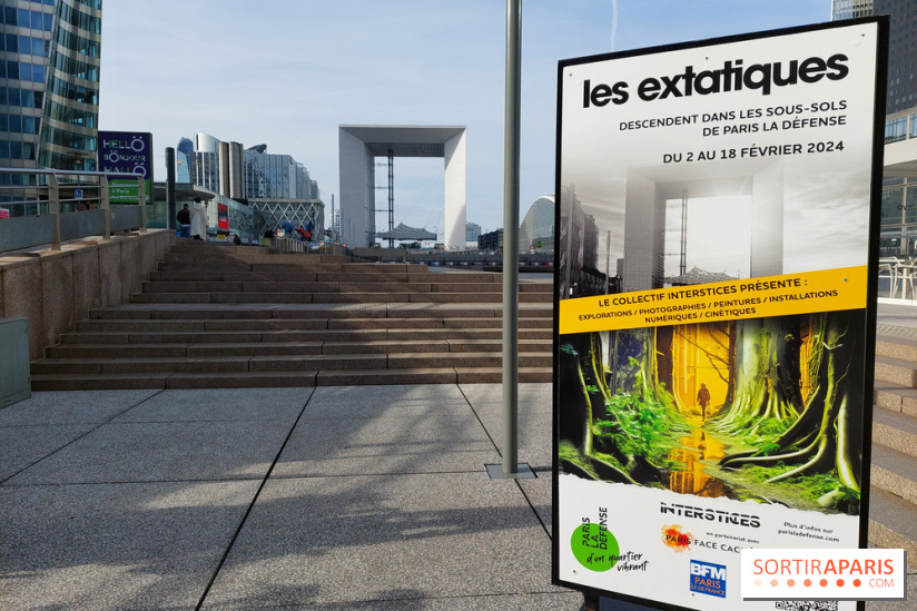 Les Extatiques dans les souterrains de Paris La Défense, nos photos - 20240129 143703