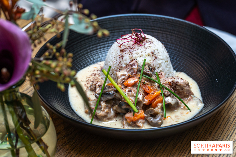 Les Chouettes restaurant  -  Blanquette de veau