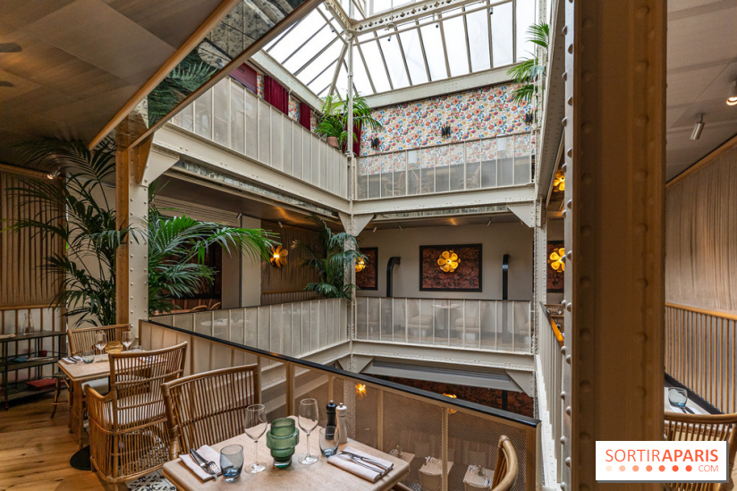 Les Chouettes restaurant  -  verrière