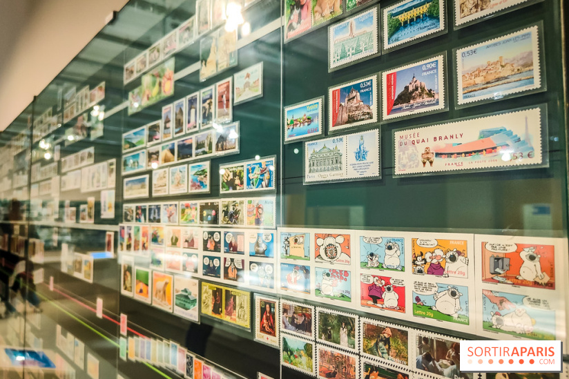 Carnets de timbres dans l'air du temps, l'exposition originale du musée de la Poste - nos photos - IMG20240130183649