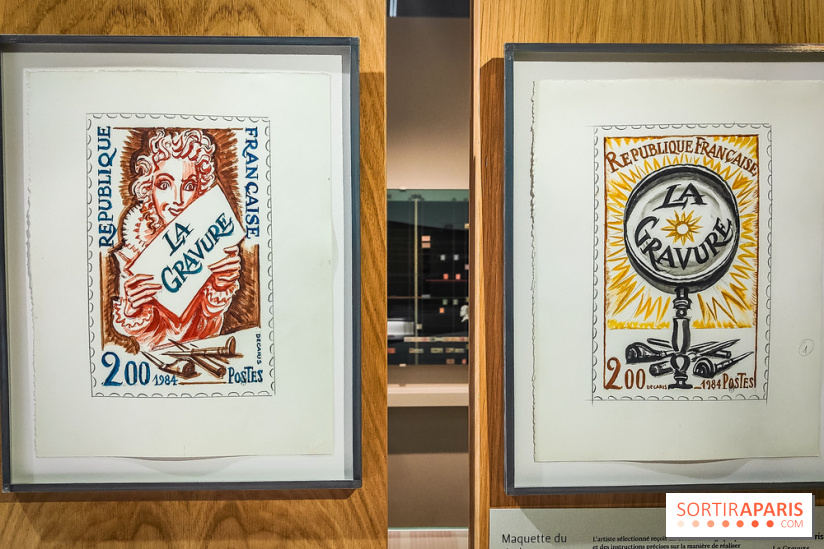 Carnets de timbres dans l'air du temps, l'exposition originale du musée de la Poste - nos photos - IMG20240130183808