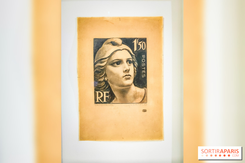 Carnets de timbres dans l'air du temps, l'exposition originale du musée de la Poste - nos photos - IMG20240130183821