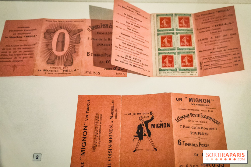 Carnets de timbres dans l'air du temps, l'exposition originale du musée de la Poste - nos photos - IMG20240130184546