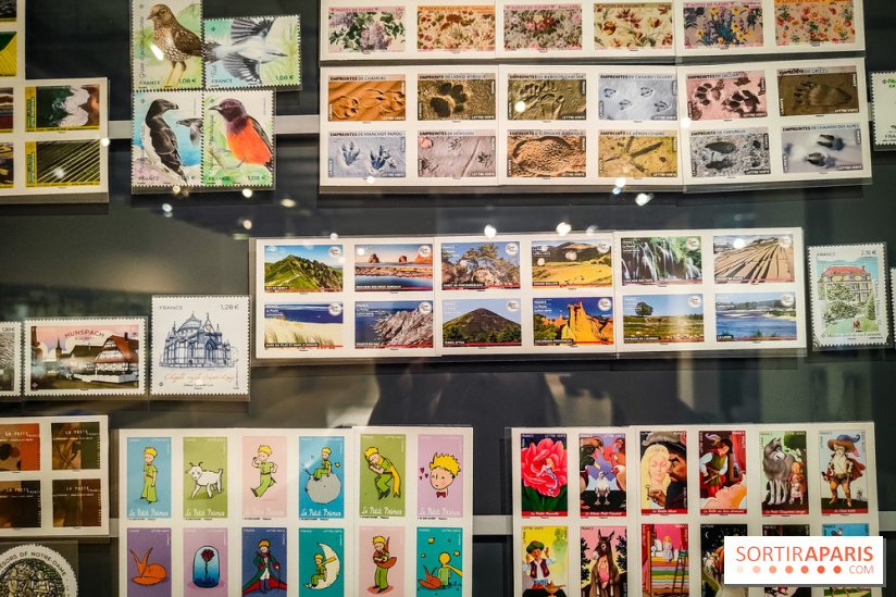 Carnets de timbres dans l'air du temps, l'exposition originale du musée de la Poste - nos photos - IMG20240130183559