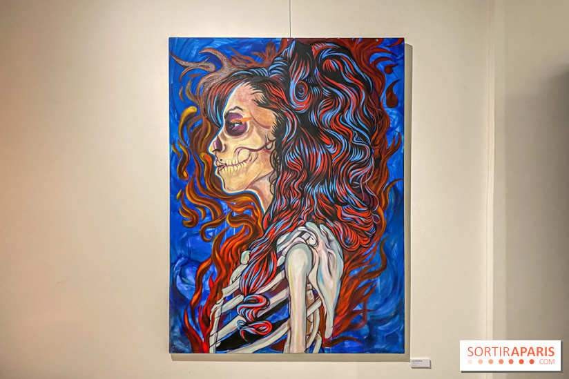 Exposition Back to the Bones de Carlos Olmo à la galerie La Lison - IMG 4241