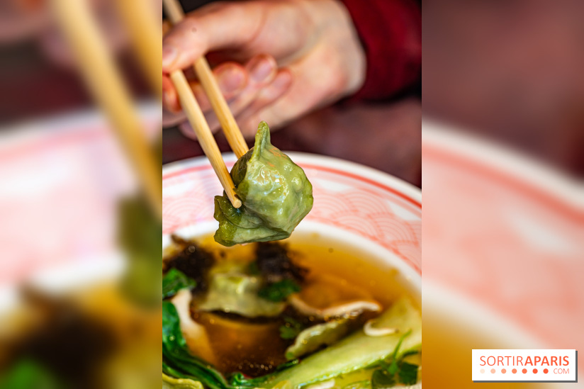 Nouilles Ban Ban restaurant  -  soupe de raviolis