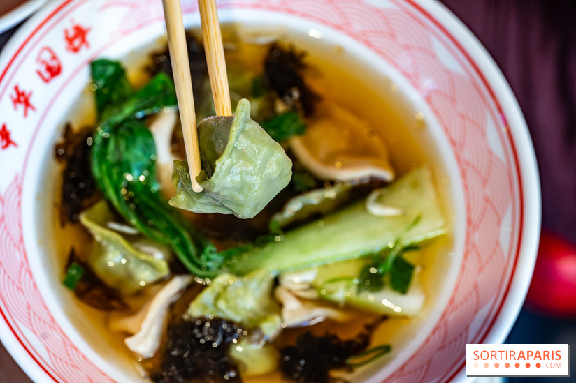 Nouilles Ban Ban restaurant  -  soupe de raviolis