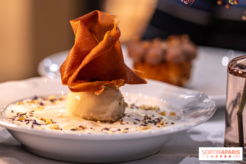 Marguerite 1606, restaurant du Domaine de la Reine Margot -  dessert