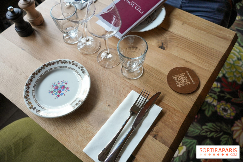 Tata Yoyo, restaurant des Bistrots Pas Parisiens à La Garenne-Colombes - Vaisselle