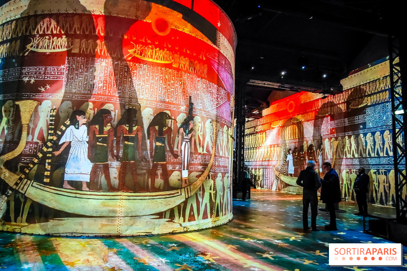 L'Egypte des Pharaons, de Khéops à Ramsès II : l'exposition immersive de l'Atelier des Lumières