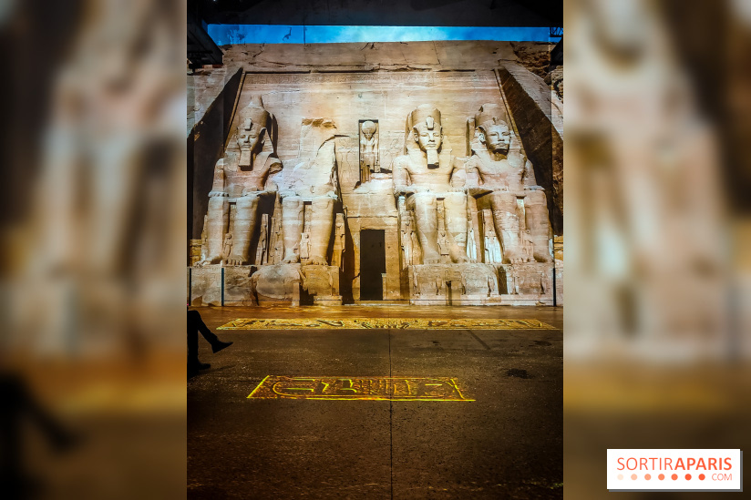 L'Egypte des Pharaons, de Khéops à Ramsès II : l'exposition immersive de l'Atelier des Lumières - IMG20240208100817