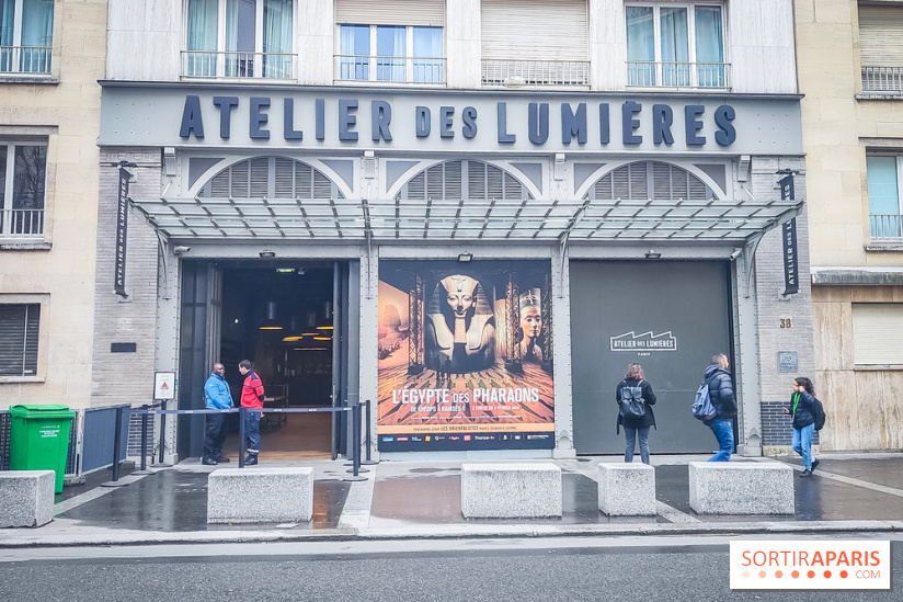 L'Egypte des Pharaons, de Khéops à Ramsès II : l'exposition immersive de l'Atelier des Lumières - IMG20240208090333