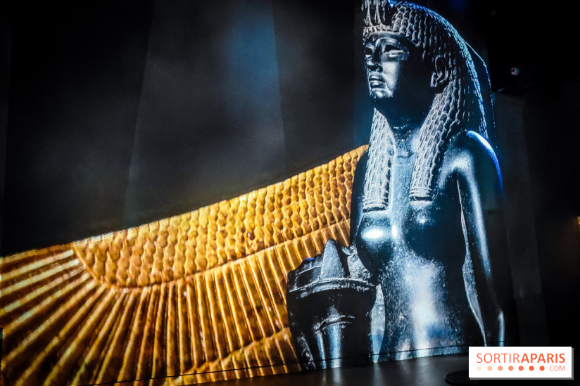 L'Egypte des Pharaons, de Khéops à Ramsès II : l'exposition immersive de l'Atelier des Lumières - IMG20240208095712