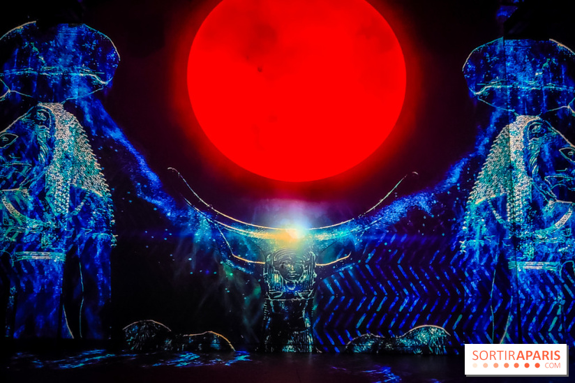 L'Egypte des Pharaons, de Khéops à Ramsès II : l'exposition immersive de l'Atelier des Lumières