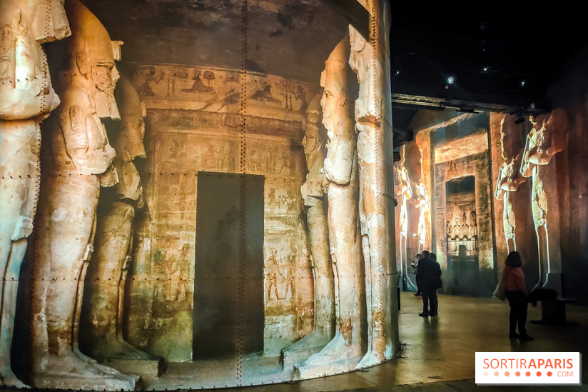 L'Egypte des Pharaons, de Khéops à Ramsès II : l'exposition immersive de l'Atelier des Lumières - IMG20240208100857