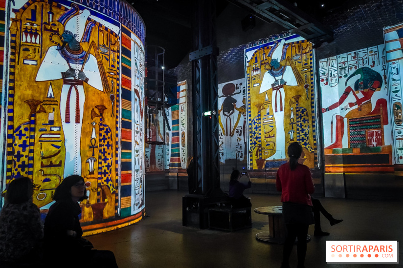 L'Egypte des Pharaons, de Khéops à Ramsès II : l'exposition immersive de l'Atelier des Lumières