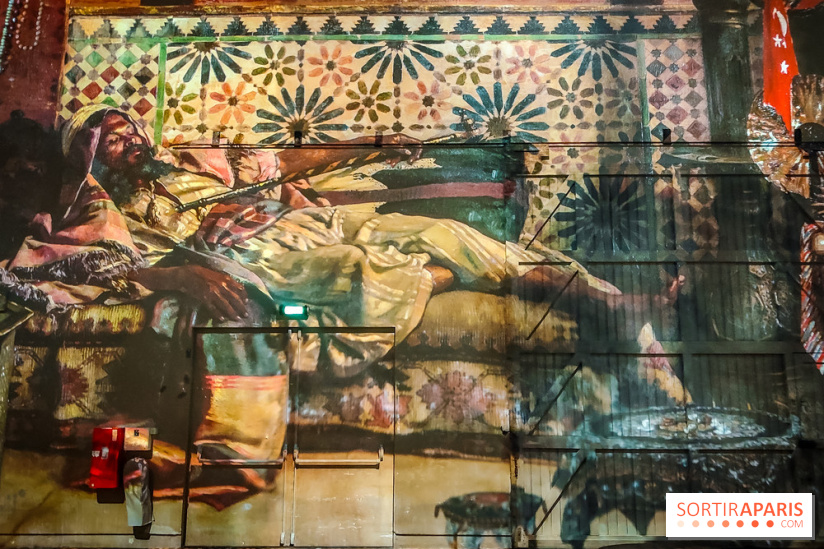 Les Orientalistes, l'exposition de l'Atelier des Lumières qui nous fait voyager en Orient - photos - IMG20240208102431