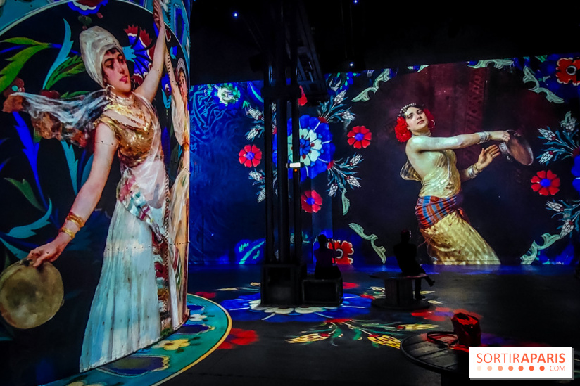 Les Orientalistes, l'exposition de l'Atelier des Lumières qui nous fait voyager en Orient - photos - IMG20240208102551