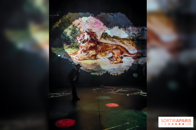 Les Orientalistes, l'exposition de l'Atelier des Lumières qui nous fait voyager en Orient - photos - IMG20240208102152