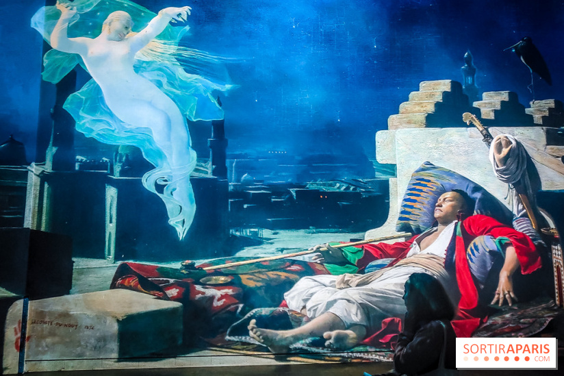 Les Orientalistes, l'exposition de l'Atelier des Lumières qui nous fait voyager en Orient - photos - IMG20240208102234