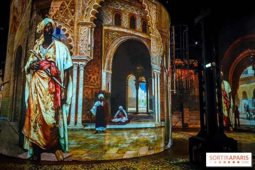 Les Orientalistes, l'exposition de l'Atelier des Lumières qui nous fait voyager en Orient - photos