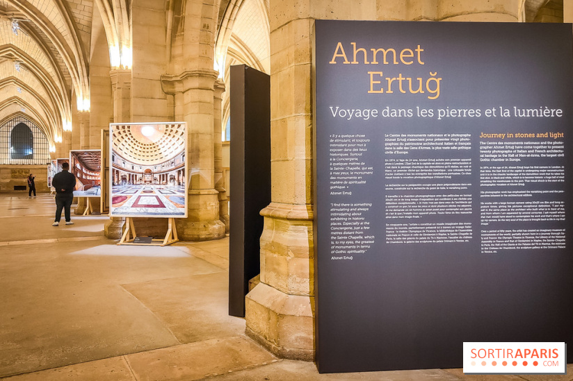 Voyage dans les pierres et la lumière, l'exposition à la Conciergerie.