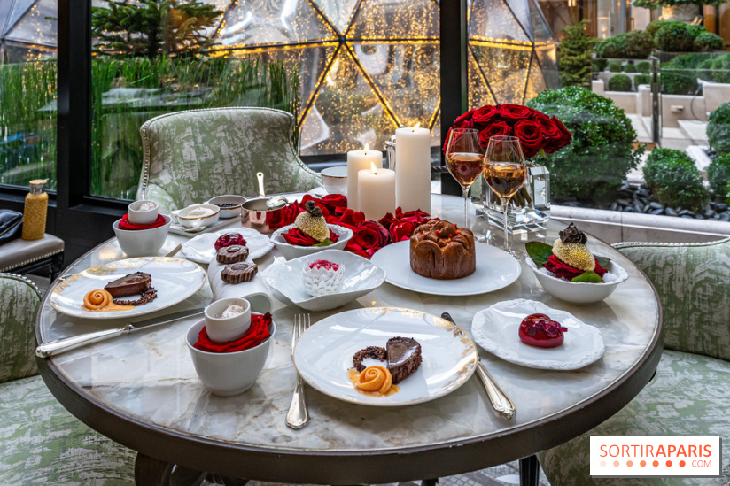 Tea Time de Saint-Valentin du Four Seasons George V Paris 2024 -  A7C5841
