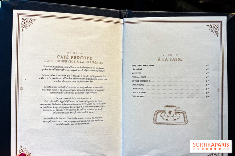 Le Procope historique s'agrandit et ouvre son café-glacier