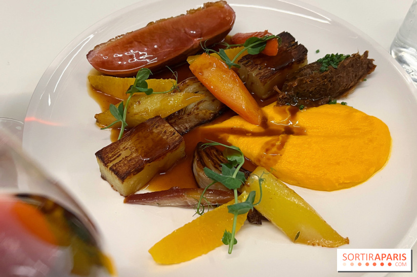 Elsass - Filet de canette, légumes d'hiver