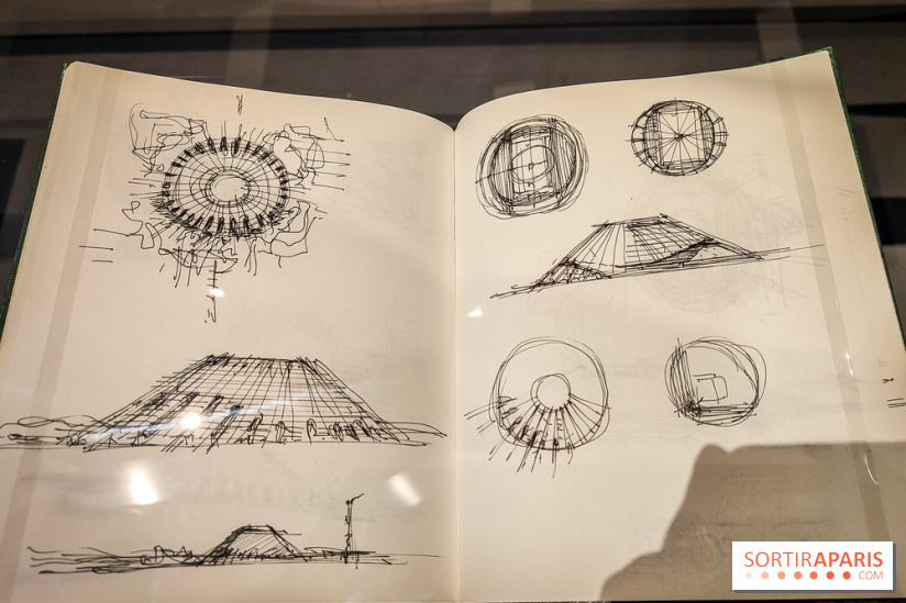 Paul Andreu, l'architecture est un art : l'exposition hommage de la Cité de l'Architecture - photos - IMG20240213092344