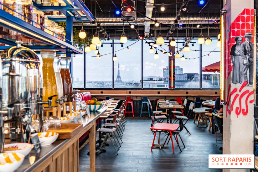 Brunch à volonté du French Kiss au Eklo Porte de Versailles