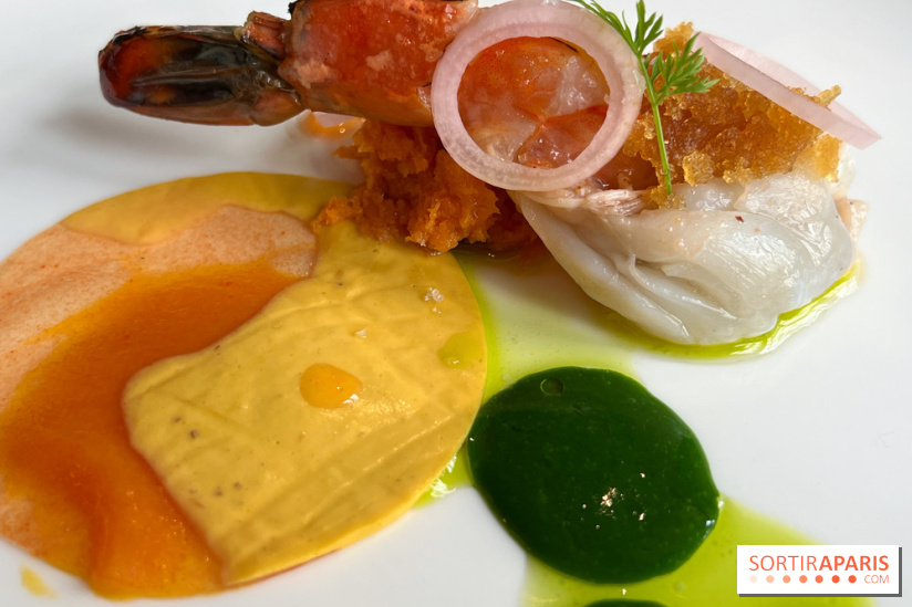 Korus - Crevette, clémentine, carotte