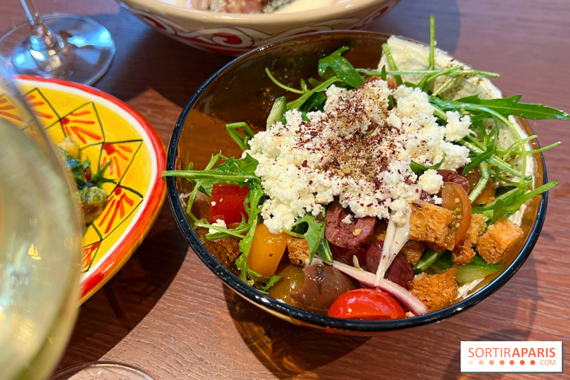 Kapara - Fattoush, feta, croûtons, sumac