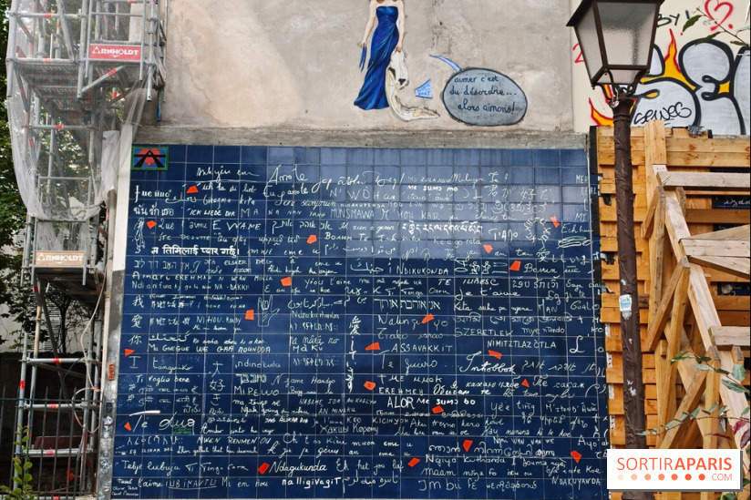 Visuel Paris 18e - Mur des Je T'Aime